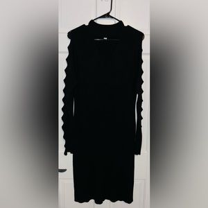 Gorgeous black sweater dress